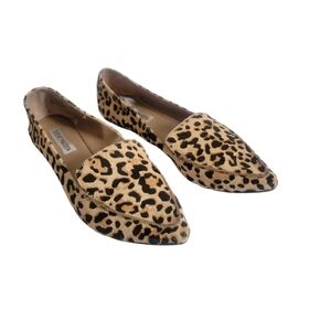 STEVE MADDEN  Leopard Print Women's Flats - Size 8.5